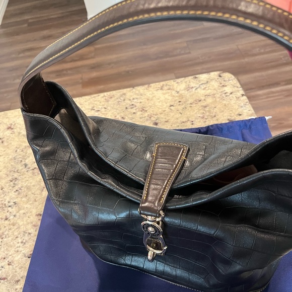 Dooney & Bourke Denison Logo Lock Shoulder Bag - Picture 5 of 15